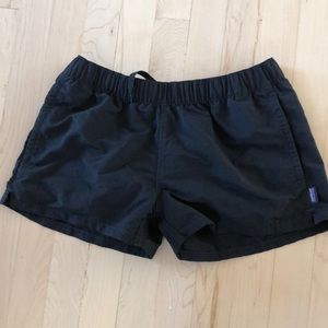 Black Patagonia shorts